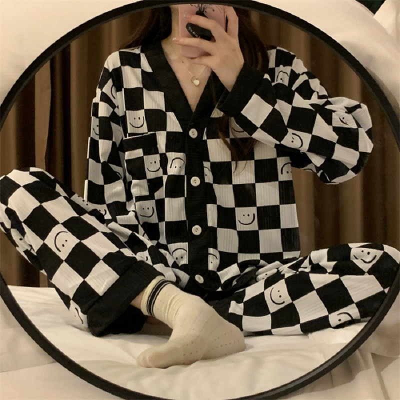 Checkers Smile Pajamas