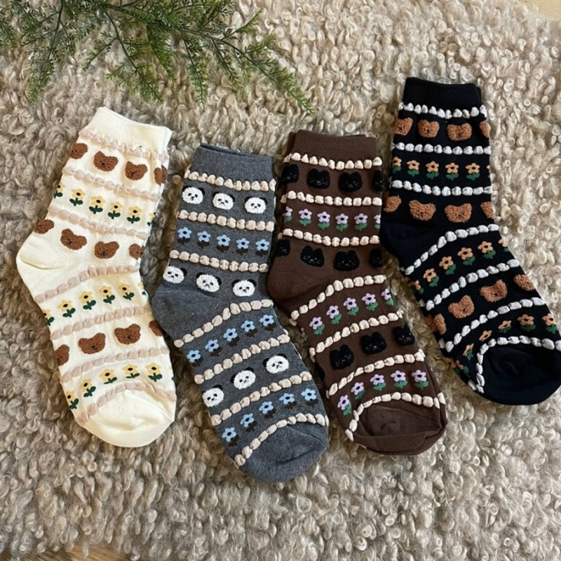 Sweet Bear Socks