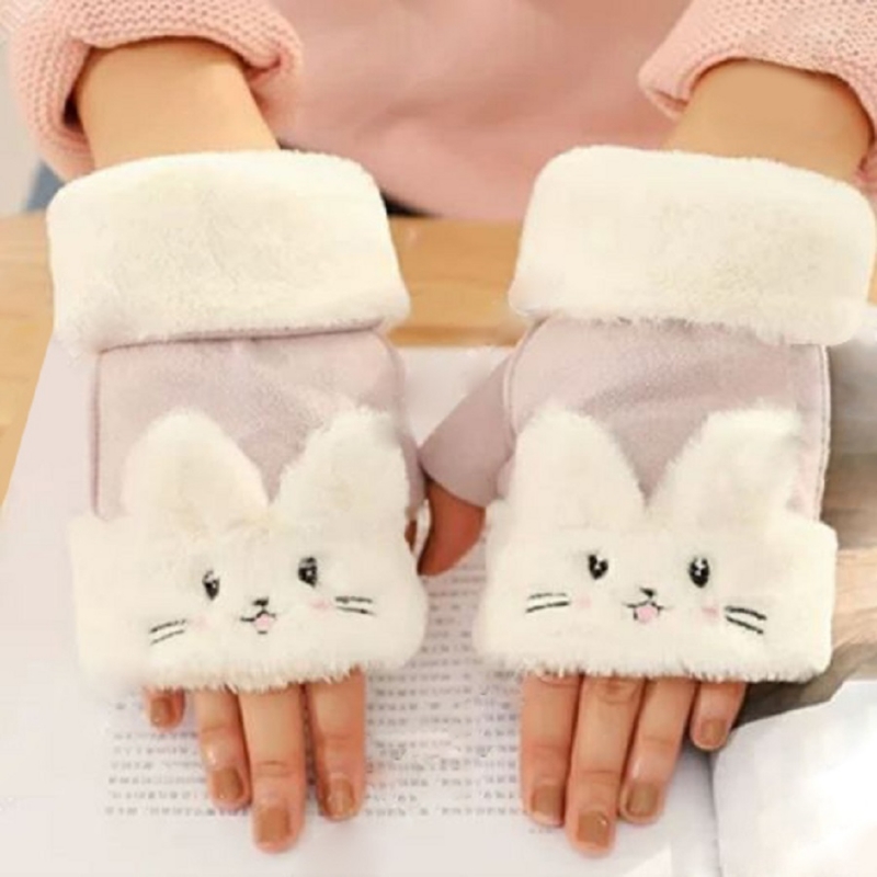 ChuChu Cat Half Gloves